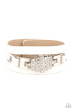 Ultra Urban - White  Paparazzi Urban Bracelet