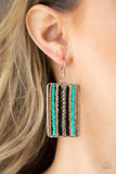 Beadwork Wonder - Black  Paparazzi Earrings