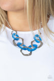 Urban Circus - Blue Paparazzi Necklace