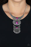 Lunar Enchantment - Pink  Paparazzi  Necklace