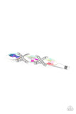 Stellar Socialite - Multi  Paparazzi  Trio Marquise Cut Gems Bobby Pin