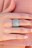 Dotted Decorum - Silver  Paparazzi Ring