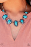 Albuquerque Artisan - Blue  Paparazzi Necklace