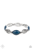 Garden Rendezvous - Blue  Paparazzi Bracelet