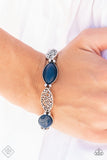 Garden Rendezvous - Blue  Paparazzi Bracelet