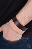 MOUNTAIN MAN to MOUNTAIN MAN - Brown  Paparazzi Leather Wrap Bracelet