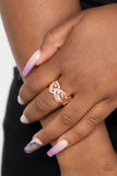 Engagement Party Posh - Copper Paparazzi Ring