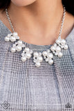 Renown Refinement - White  Paparazzi Necklace