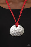 Rural Reflex - Red Paparazzi Necklace