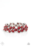 Marina Romance - Red Fashion Fix Paparazzi Bracelet