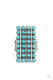 Pack Your SADDLEBAGS - Blue  Paparazzi Ring