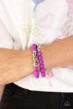 Dip and Dive - Purple Paparazzi Bracelet