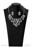 The Tasha ~  2022 ~  Paparazzi ~ Zi Signature Collection Silver Bling Necklace