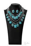 Bountiful  ~  2022 Paparazzi Zi Collection Turquoise Blue Necklace