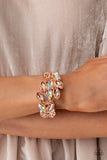 Luminous Laurels - Rose Gold Paparazzi Bracelet