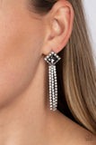 Seasonal Sparkle - Silver Paparazzi Earrings