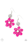 Bewitching Botany - Pink Paparazzi Fashion Fix Earrings