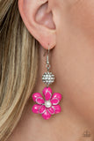 Bewitching Botany - Pink Paparazzi Fashion Fix Earrings