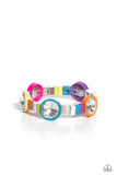 Multicolored Madness - Multi Stretchy Bracelet