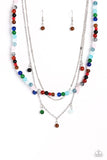 BEAD All About It - Multi Paparazzi Stone Beads Necklace