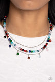 BEAD All About It - Multi Paparazzi Stone Beads Necklace