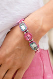 Transforming Taste - Pink Paparazzi Stretchy Bracelet