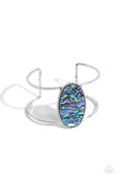 Enigmatic Energy - Blue Paparazzi Cuff Bracelet