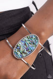 Enigmatic Energy - Blue Paparazzi Cuff Bracelet